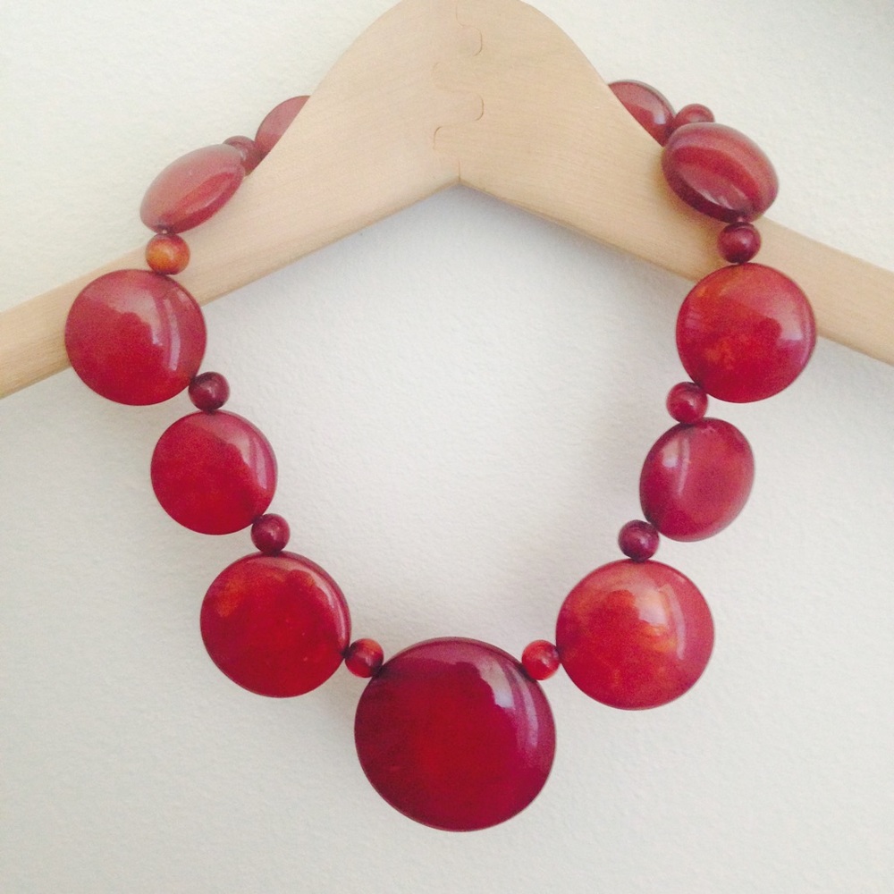 Red Necklace - image 1
